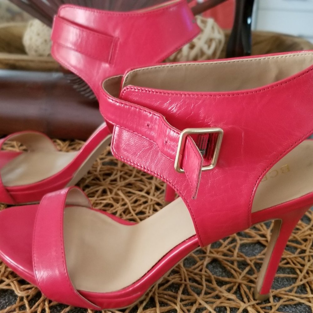 BCBG Sexy Red Summer Sandals